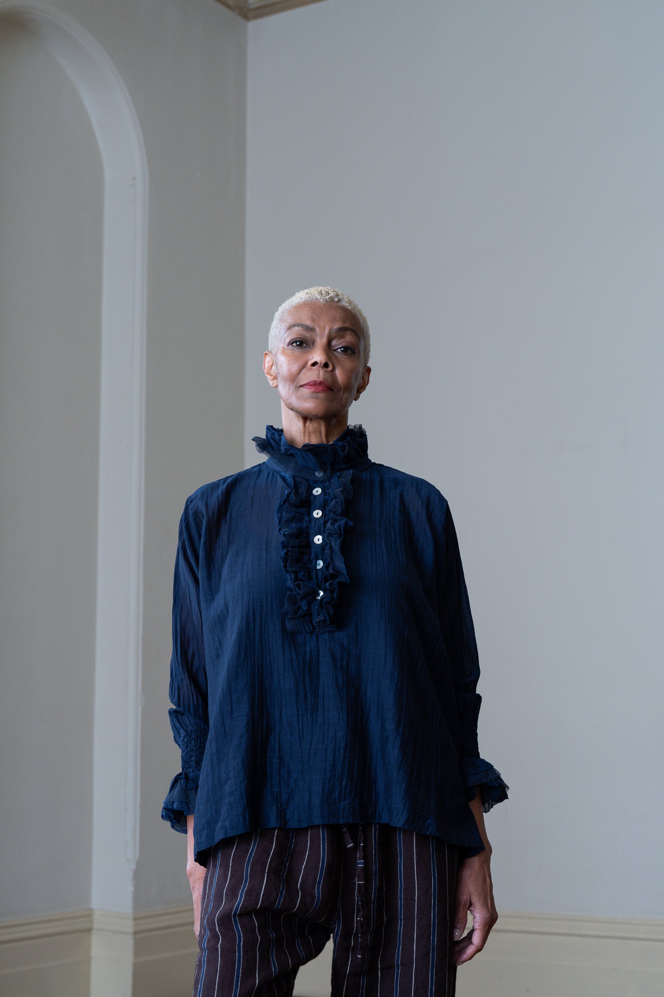 Odile Shirt - Silk Cotton - MegbyDesign