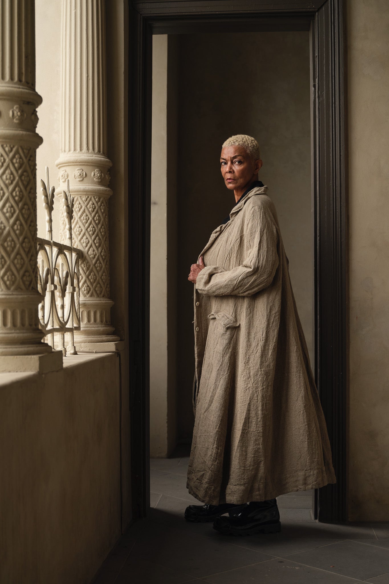 Olivier Jacket - Raw Linen - MegbyDesign