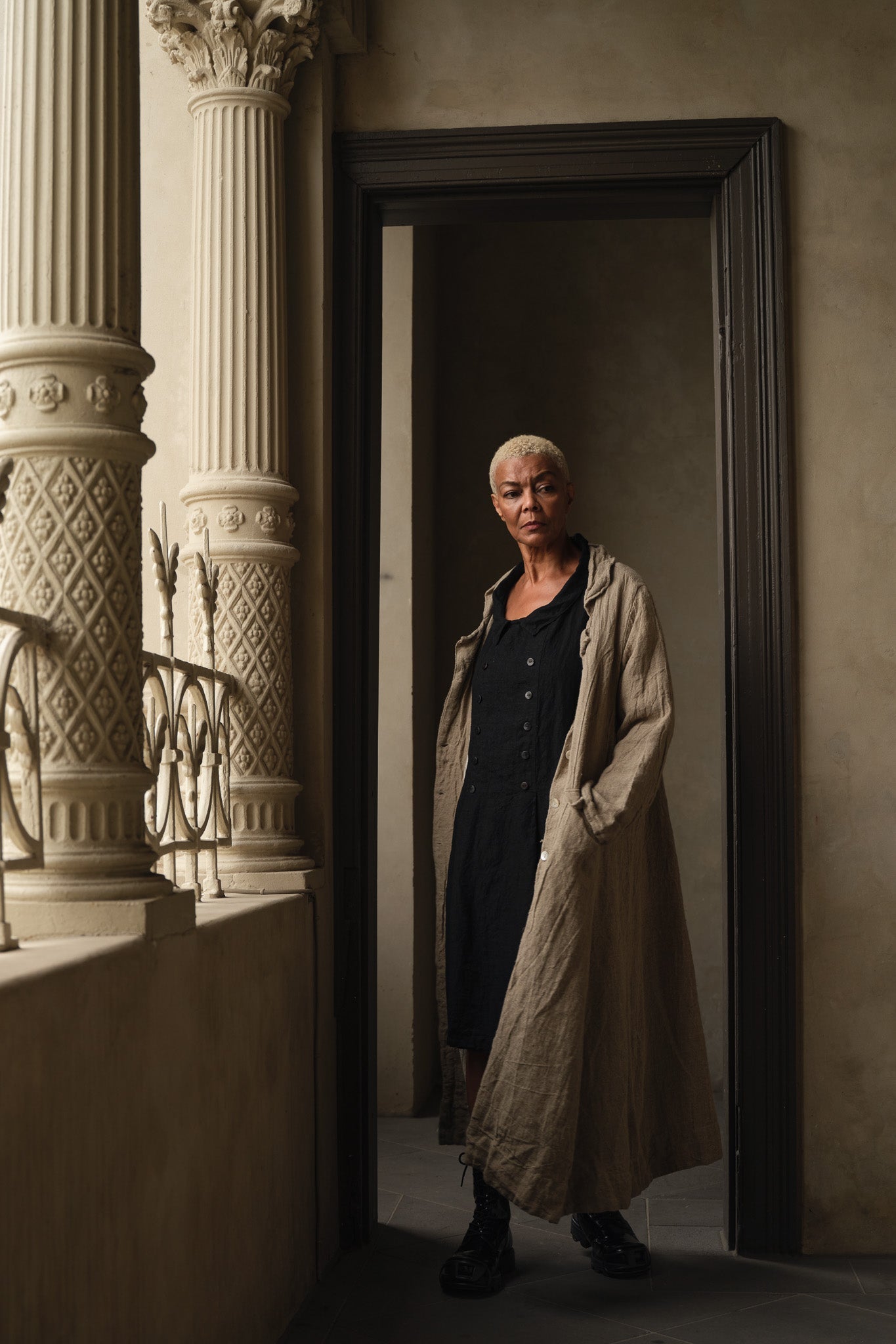 Olivier Jacket - Raw Linen - MegbyDesign