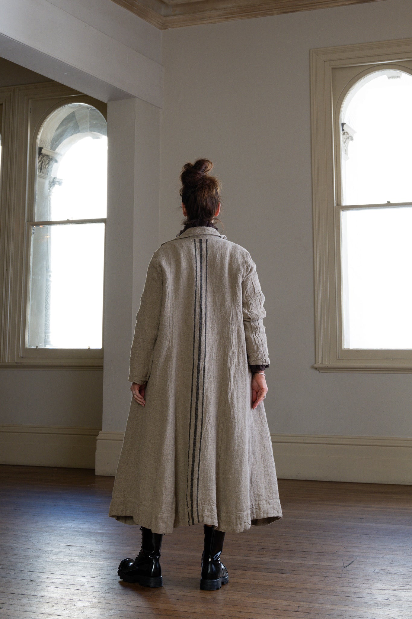 Olivier Jacket - Raw Linen - MegbyDesign