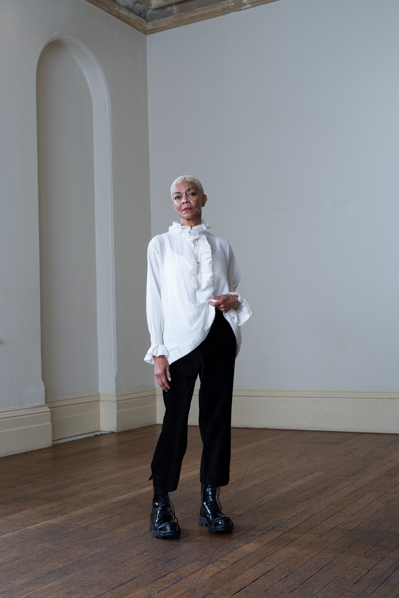 Ophélie Pant - Cotton Velvet - MegbyDesign