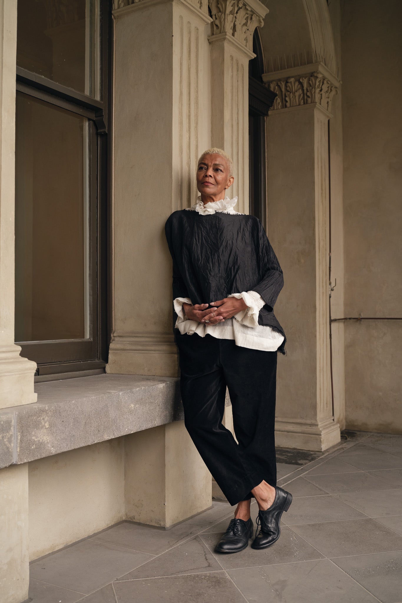 Ophélie Pant - Cotton Velvet - MegbyDesign