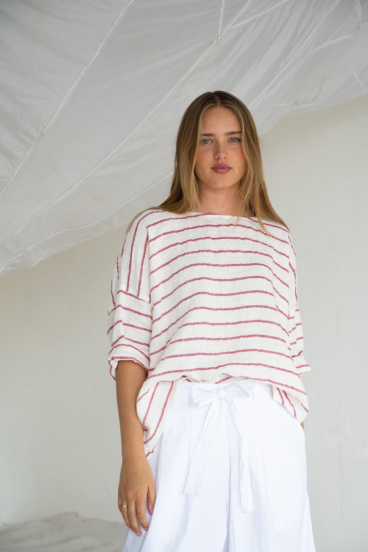 Saba Top - Linen - MegbyDesign