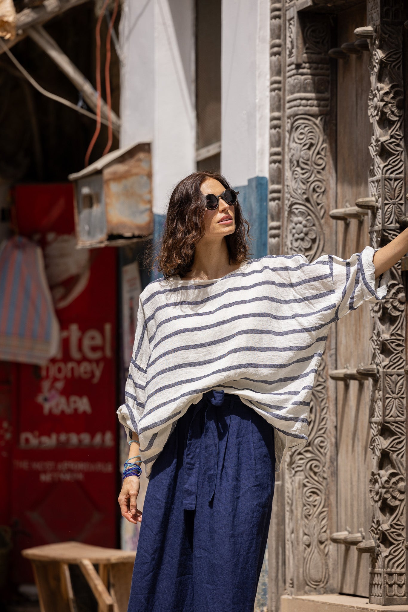 Saba Top - Linen - MegbyDesign