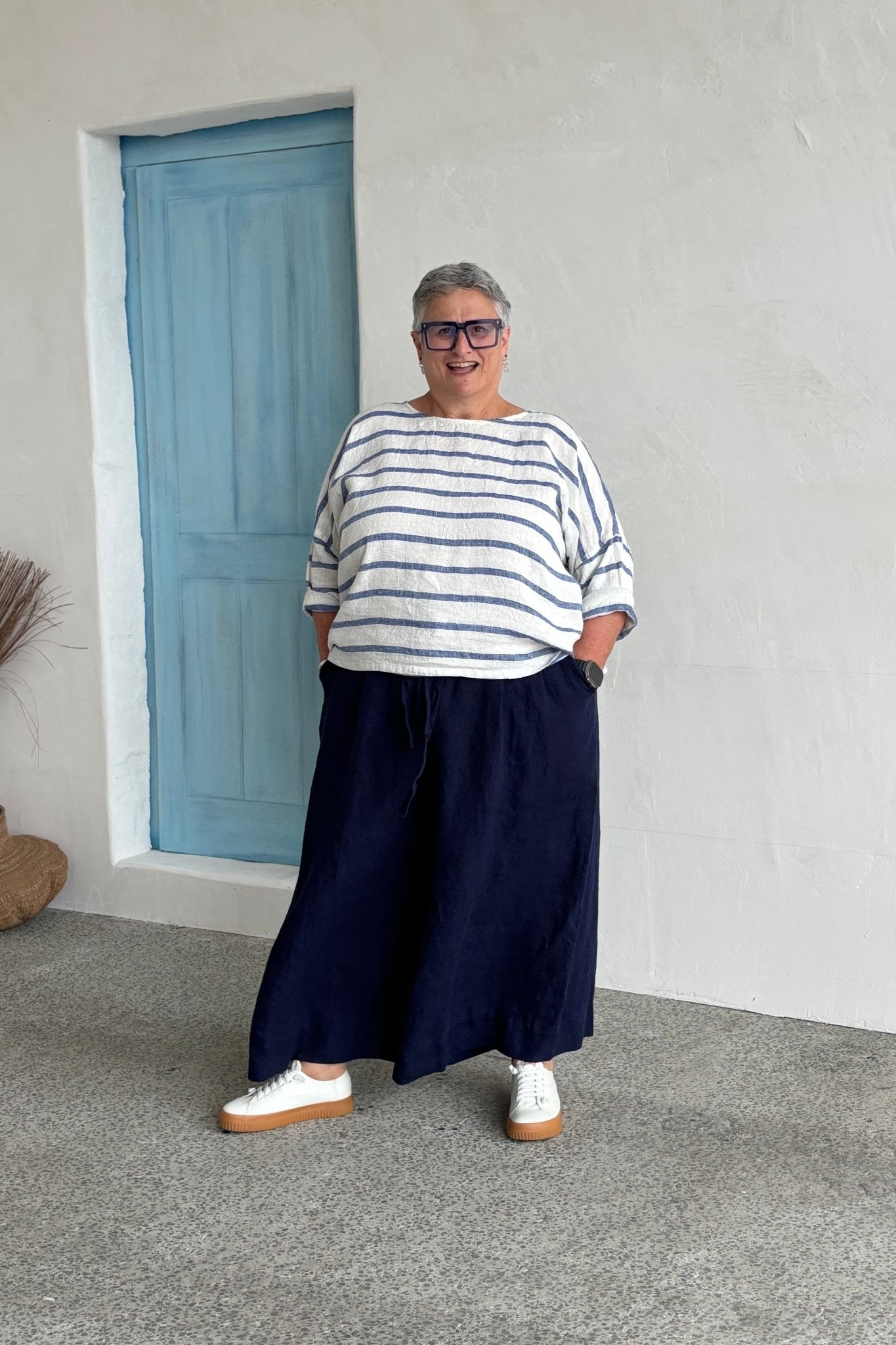 Saba Top - Linen - MegbyDesign