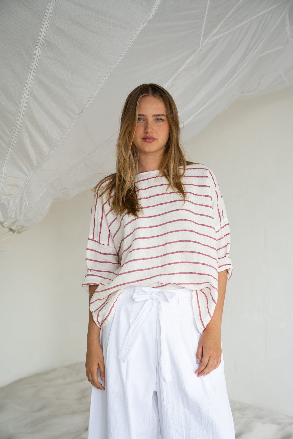 Saba Top - Linen - MegbyDesign