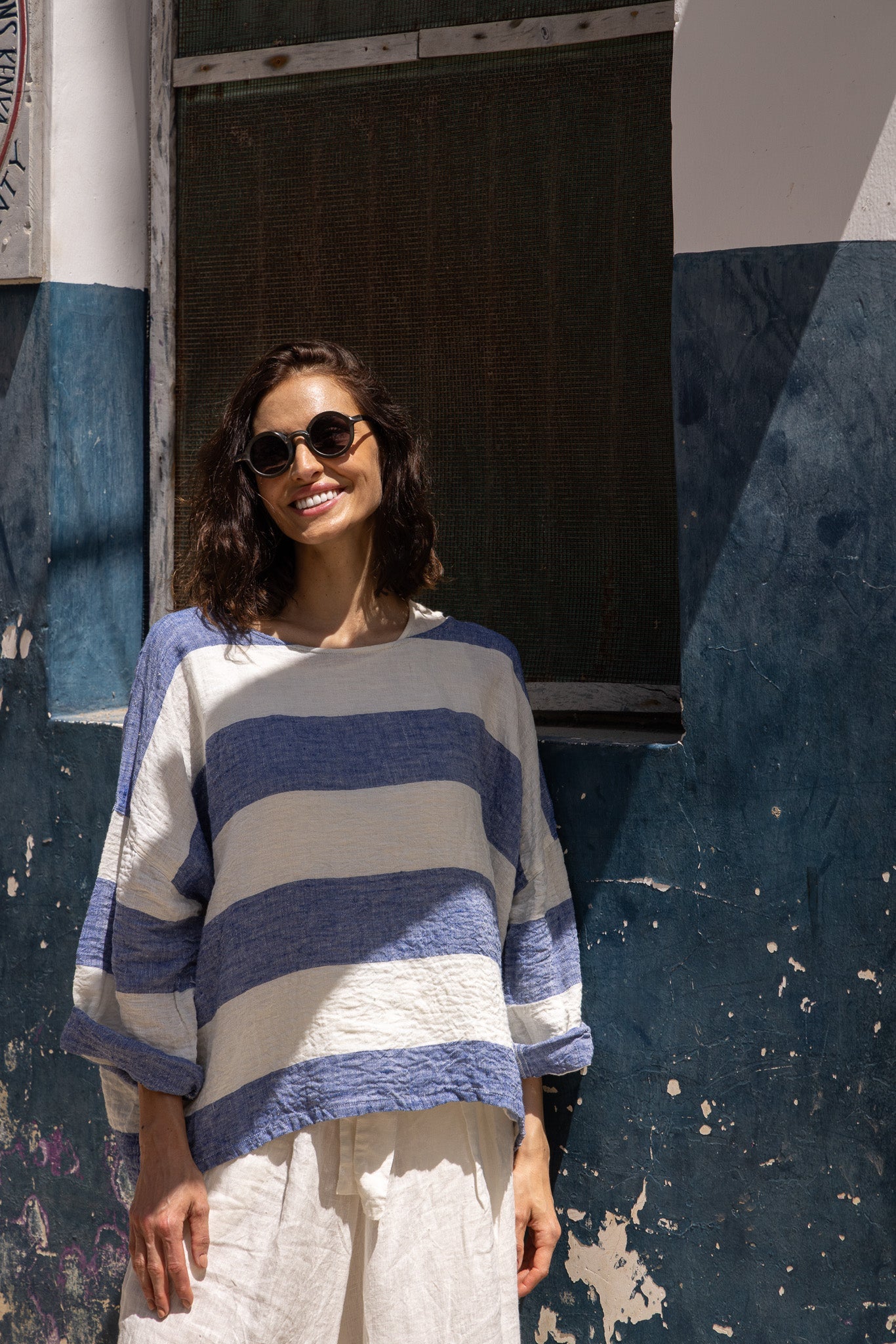 Saba Top - Linen - MegbyDesign