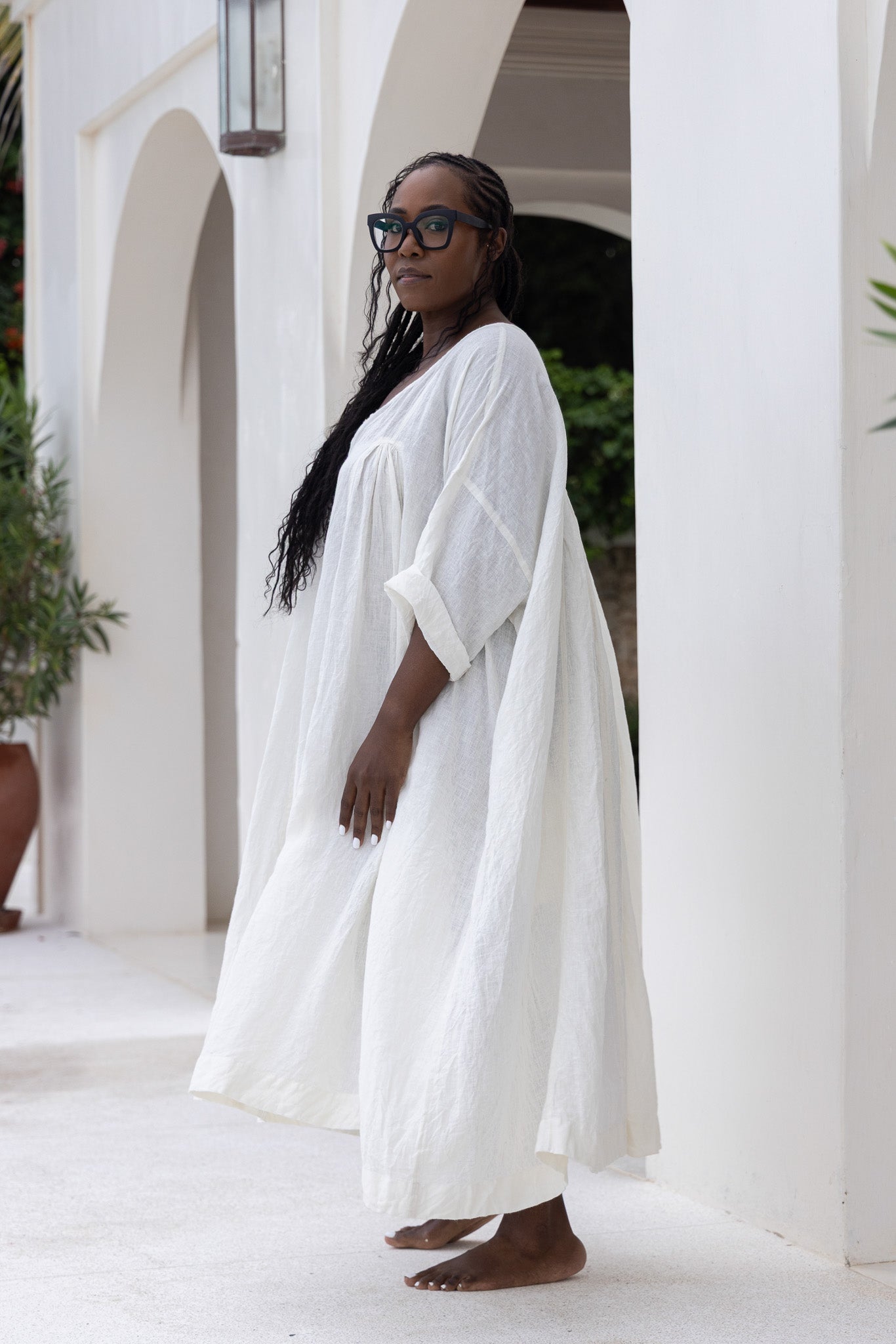 Shiva Dress - Linen - MegbyDesign