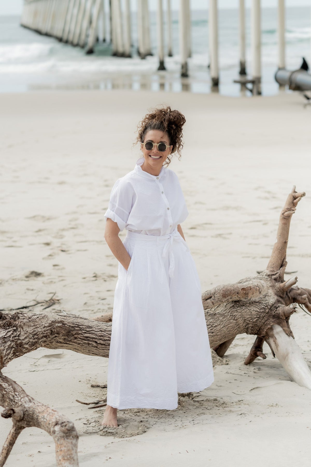 Sorrento Shirt - Paper Cotton - MegbyDesign
