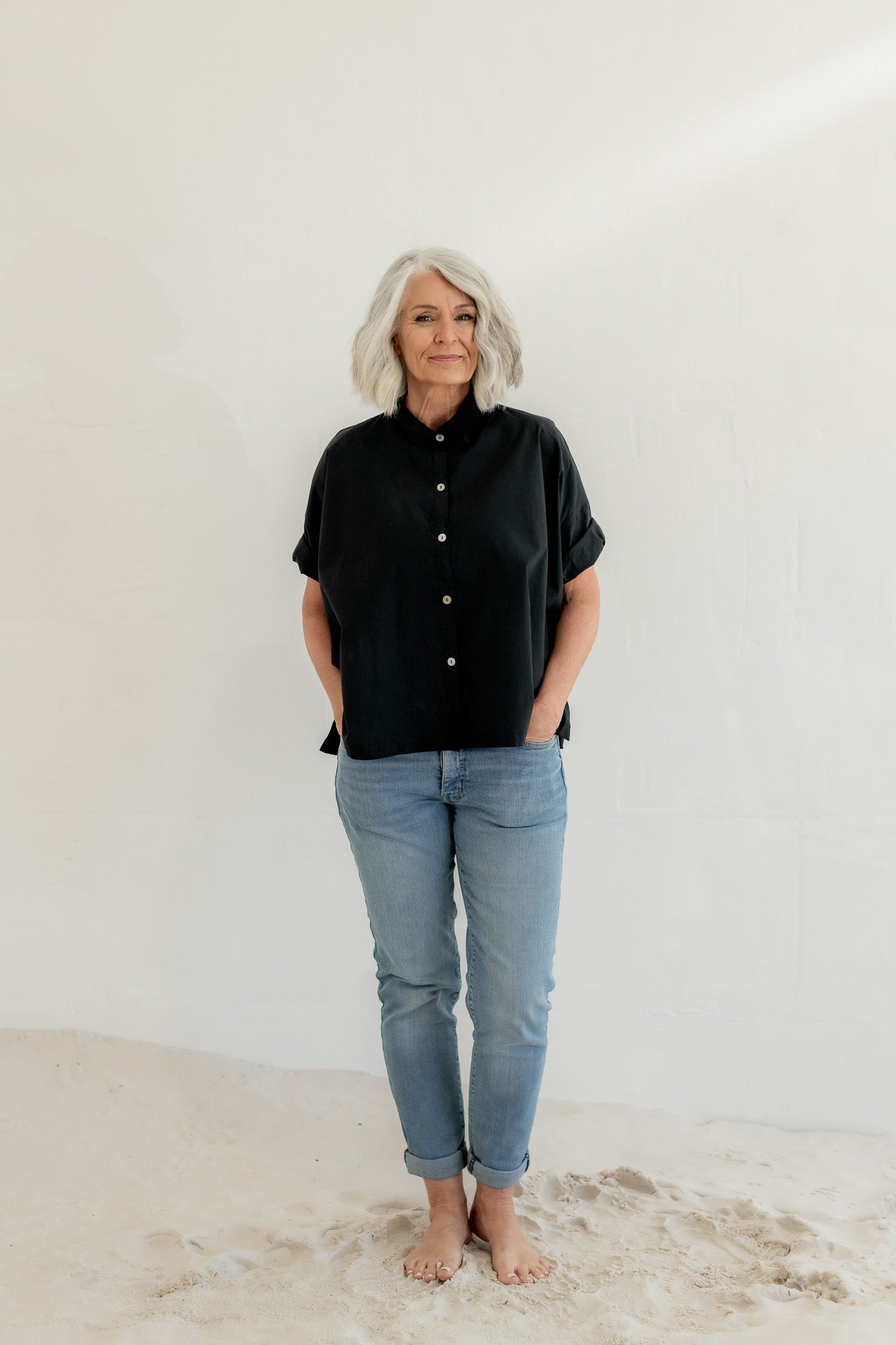 Sorrento Shirt - Paper Cotton - MegbyDesign