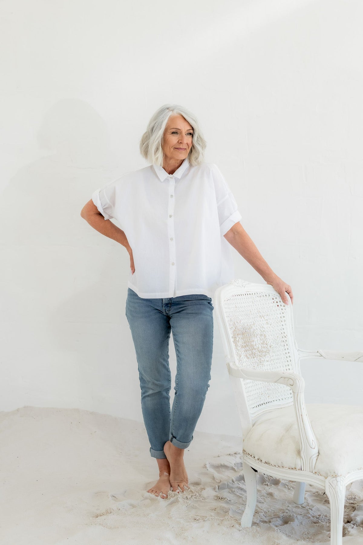 Sorrento Shirt - Paper Cotton - MegbyDesign