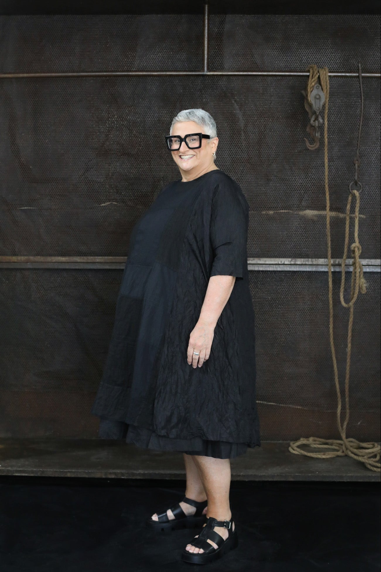 Sumi Dress - Silk & Linen - MegbyDesign