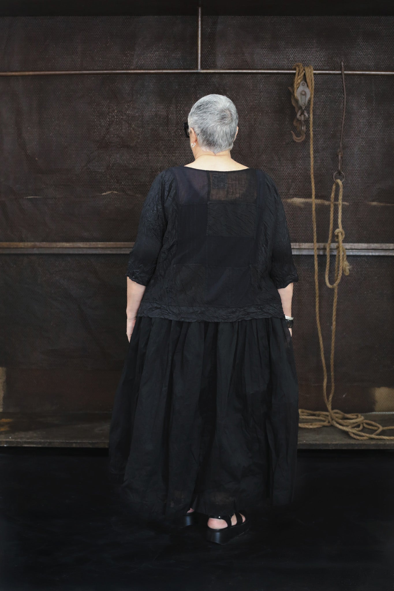 Sumi Top - Silk & Linen - MegbyDesign