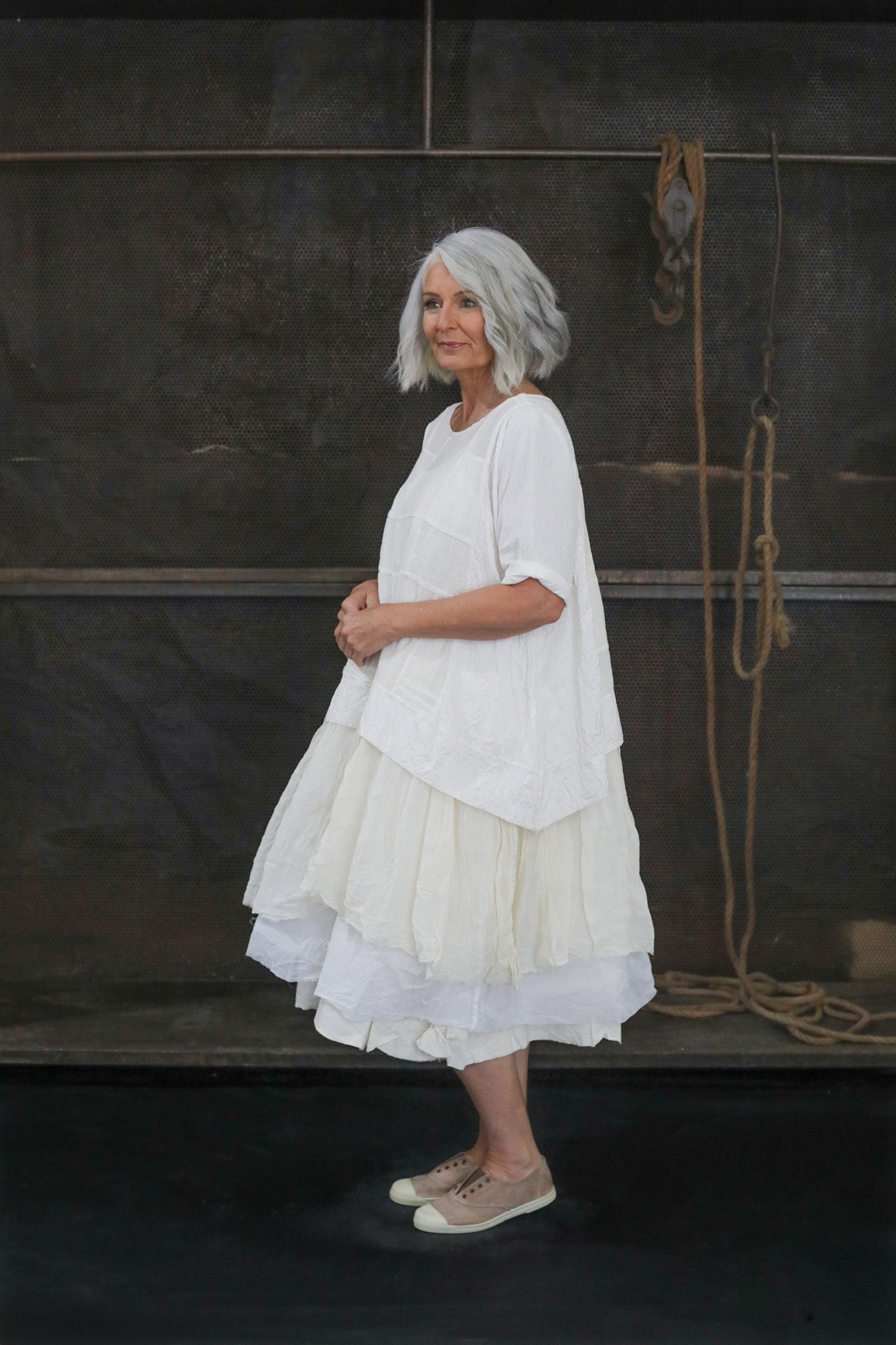 Sumi Top - Silk & Linen - MegbyDesign