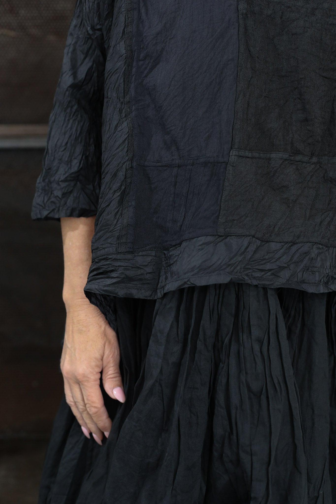 Sumi Top - Silk & Linen - MegbyDesign