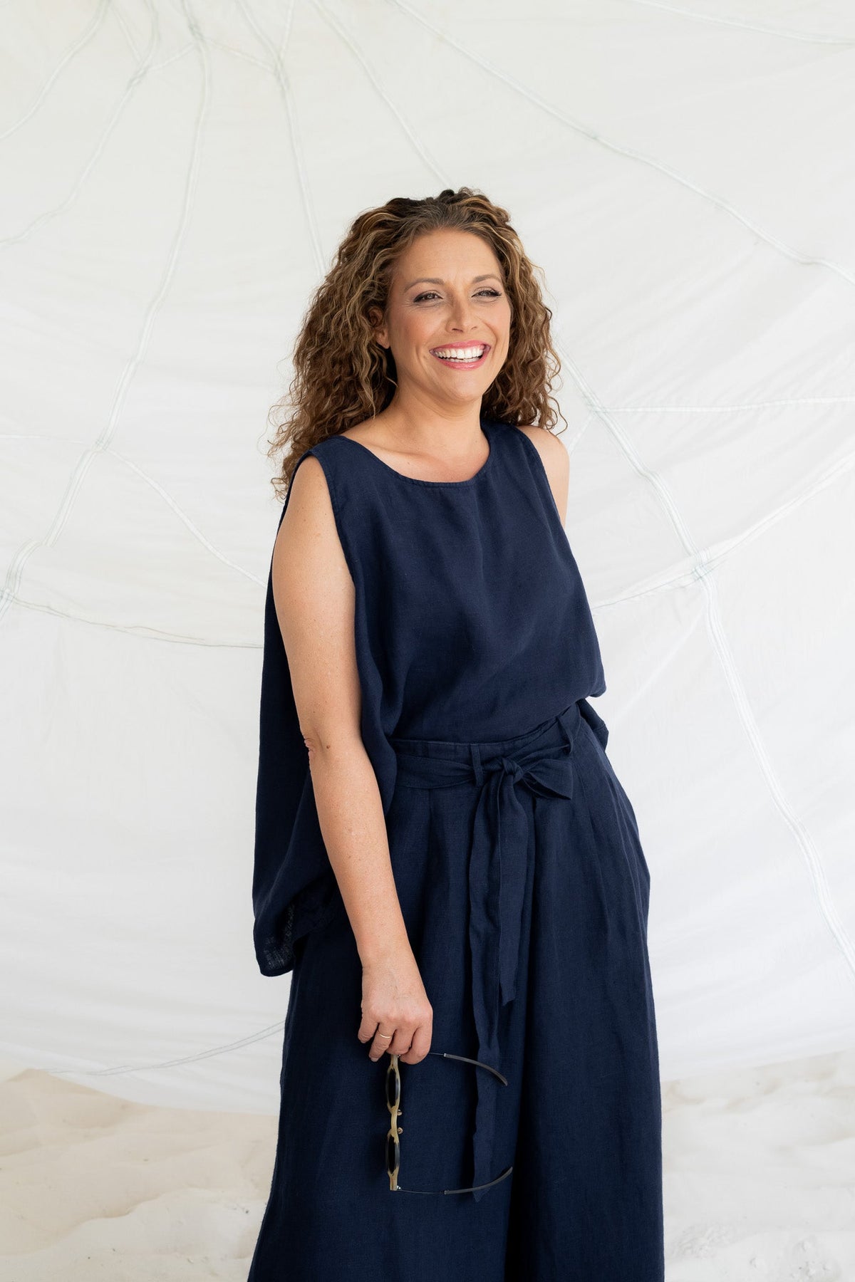 Taji Top - Linen - MegbyDesign