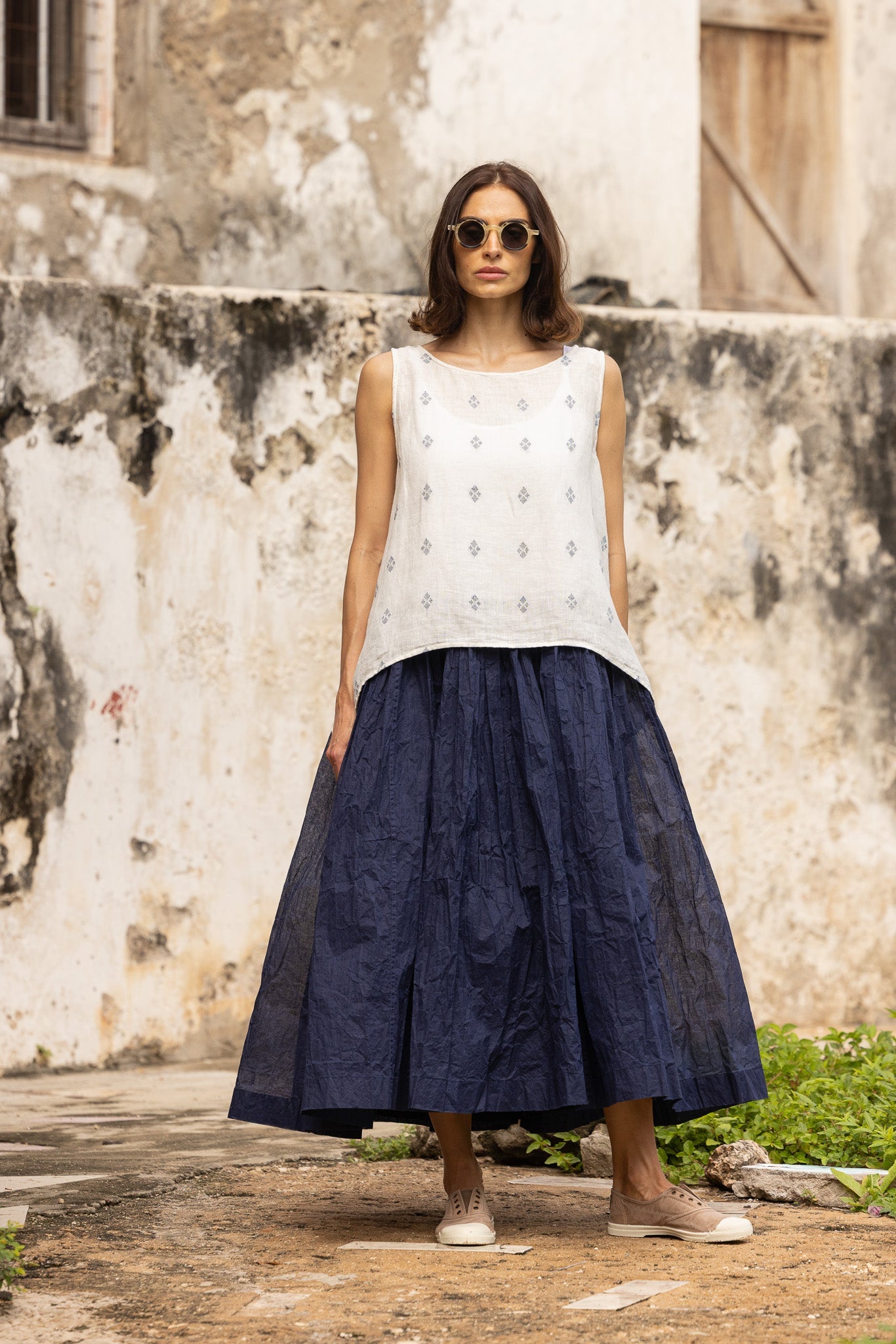 Tutu Slip Long - Cotton Organdy - MegbyDesign