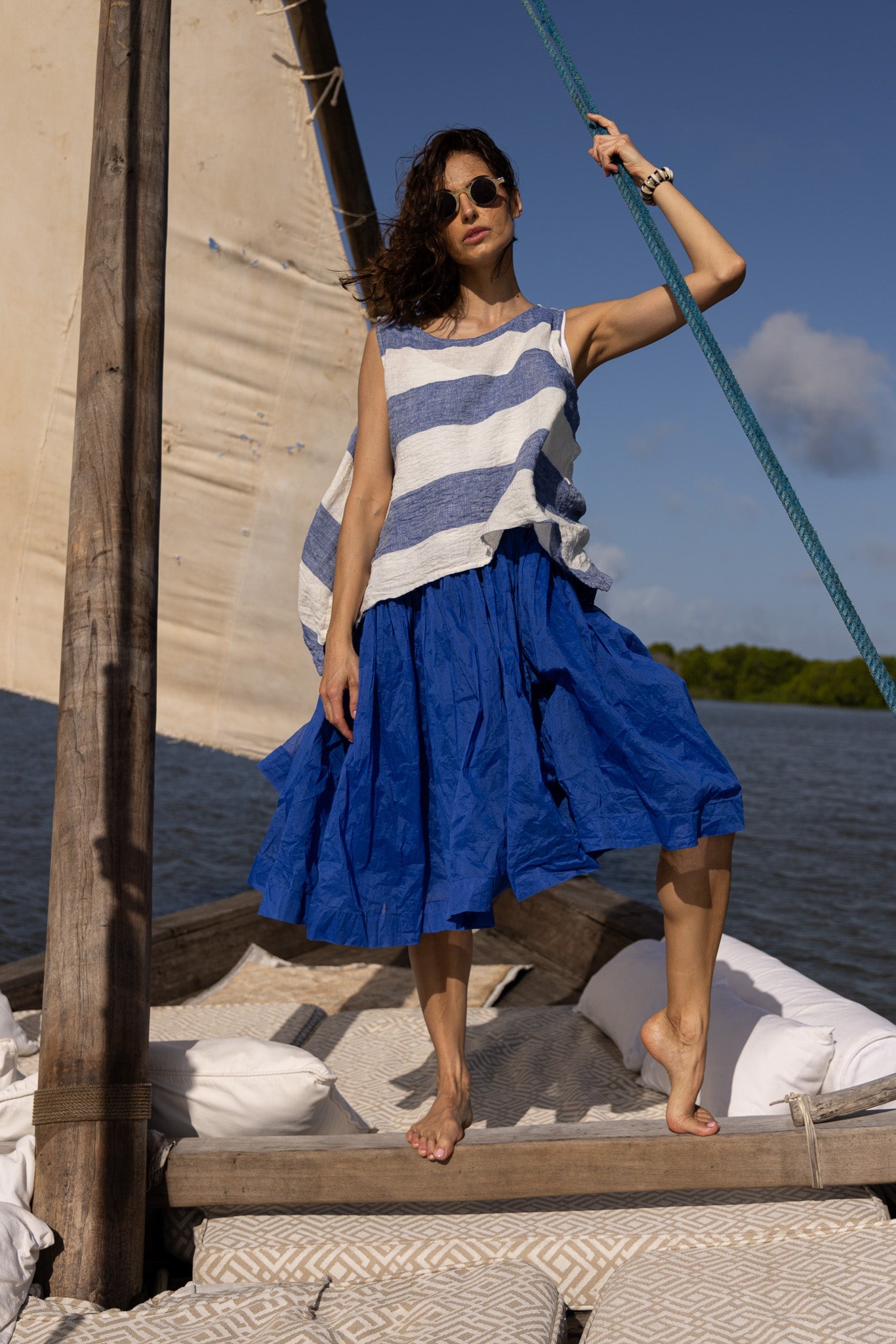 Tutu Slip Short - Cotton Organdy - MegbyDesign