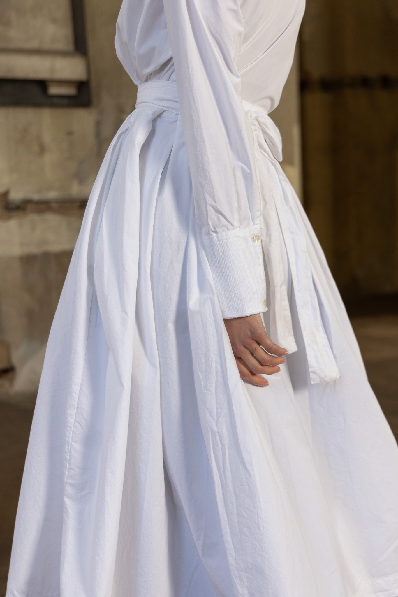 Winifred Dress - Cotton Poplin - MegbyDesign