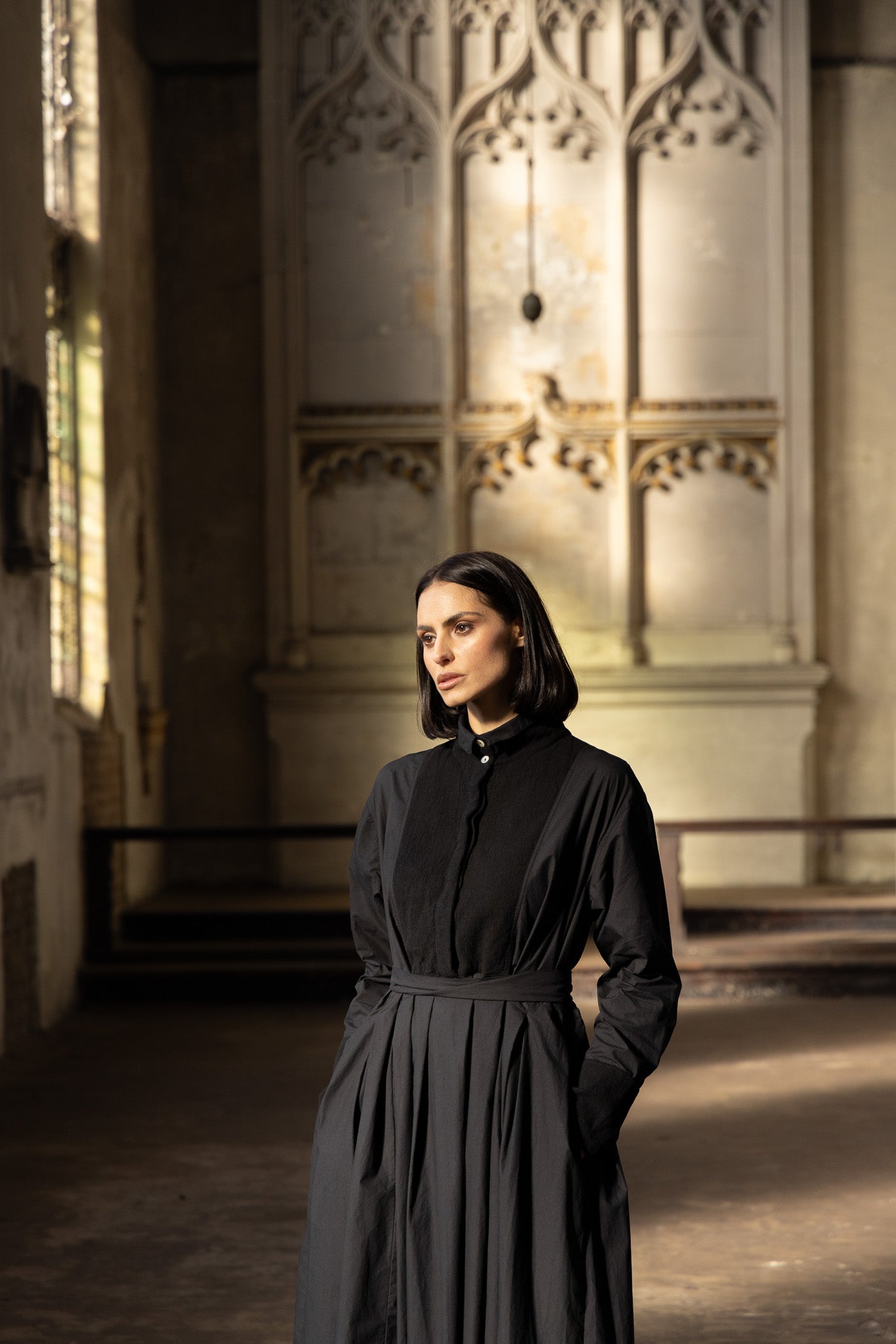 Winifred Dress - Cotton Poplin - MegbyDesign