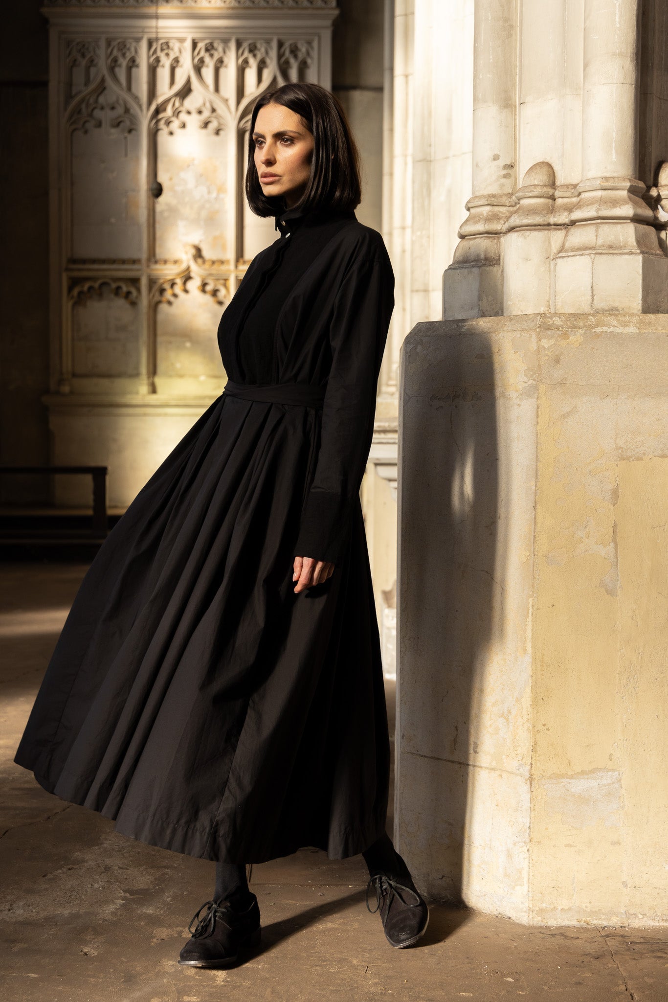 Winifred Dress - Cotton Poplin - MegbyDesign
