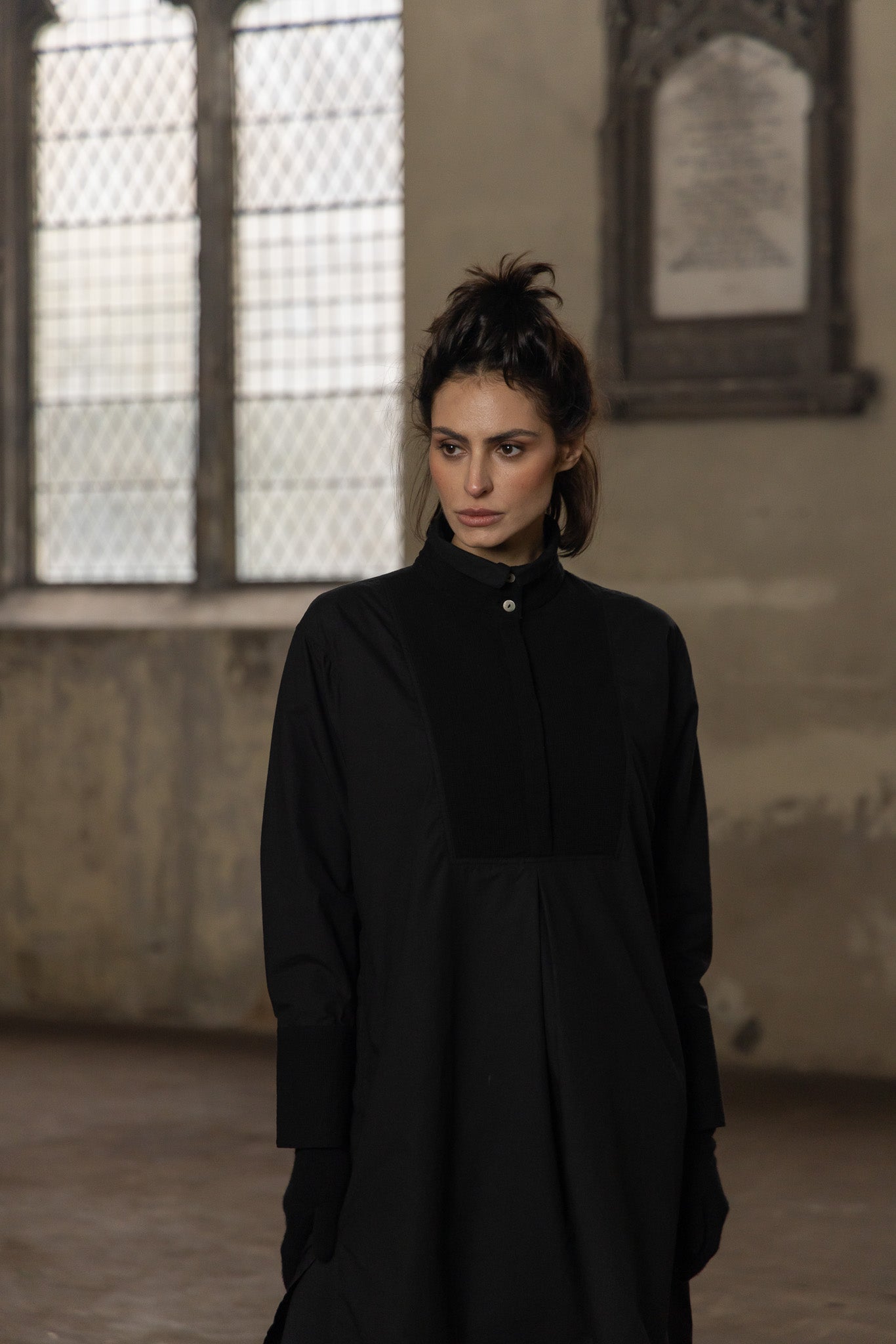 Winifred Shirt Dress - Cotton Poplin - MegbyDesign