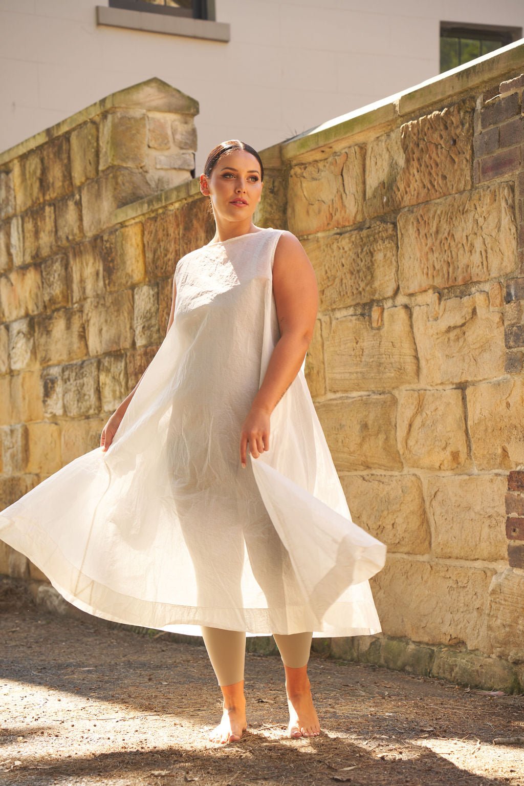 Zahra Dress Unlined - Cotton Organdy - MegbyDesign